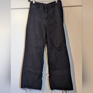 OAT Black Wide Leg Pants
